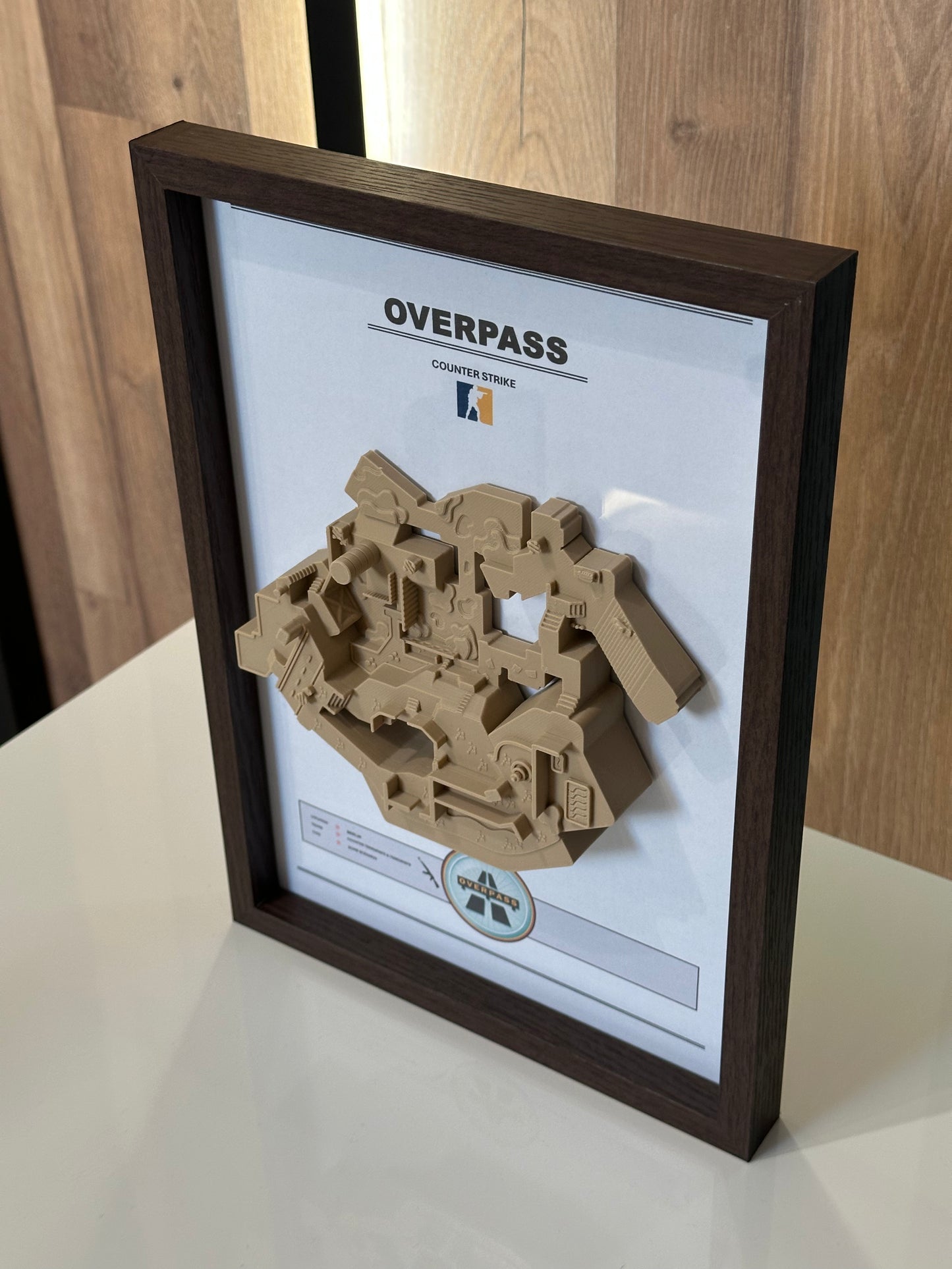 Overpass – Trójwymiarowa mapa Counter‑Strike w ramie Brąz